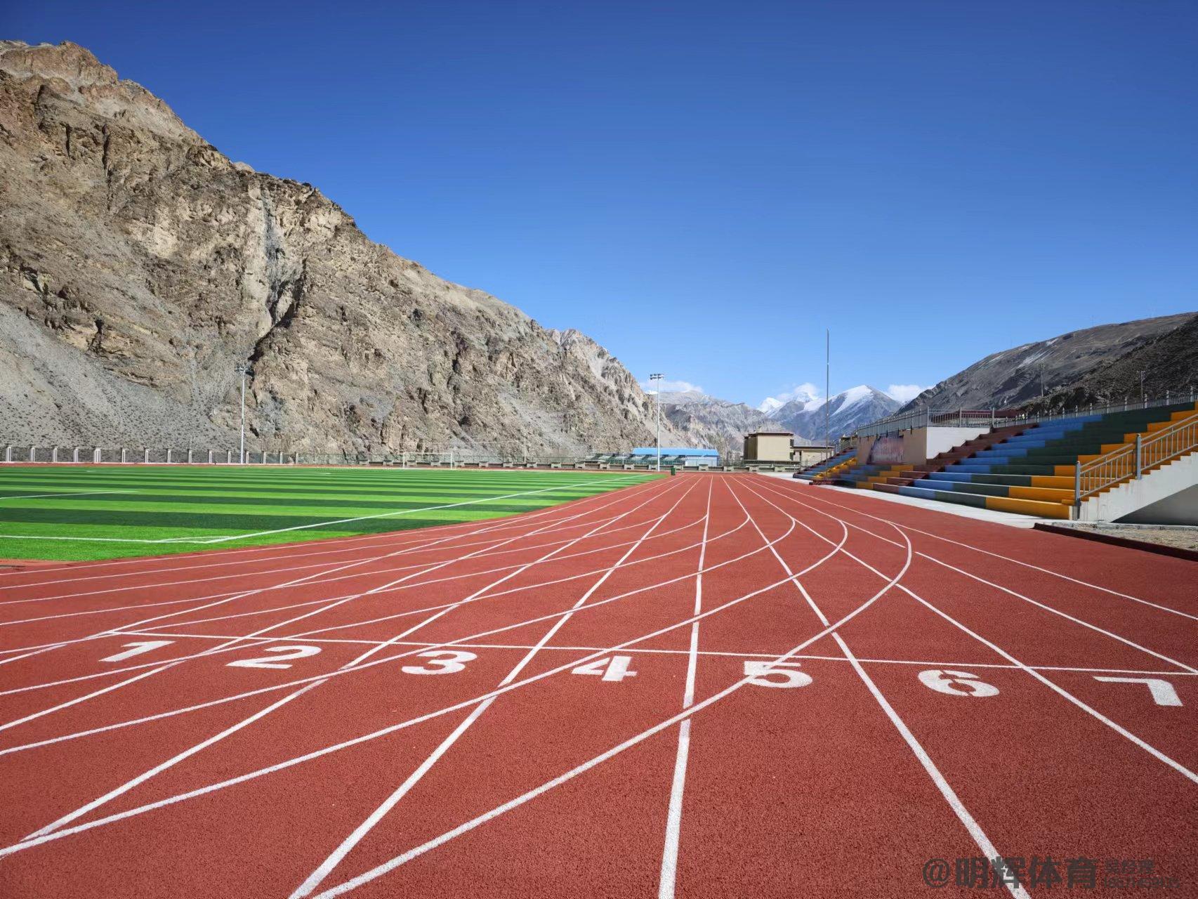 球场材料透气型塑胶跑道材料配比